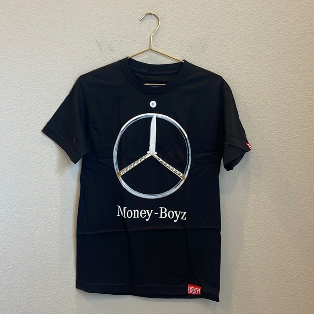 NEW BEST Breezy Excursion Money Boyz Crew Neck T-Shirt Size Small